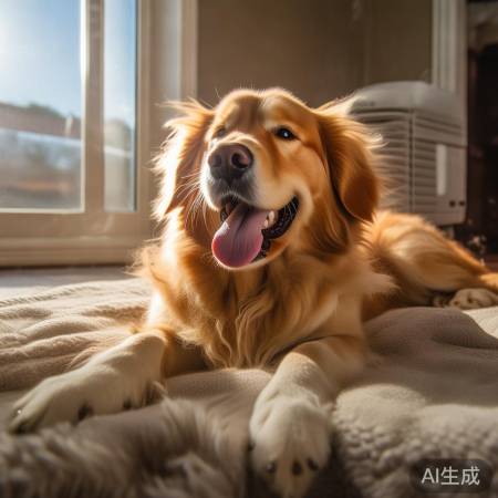 夏日狗吹空调要点