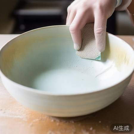 细砂纸打磨恢复原色