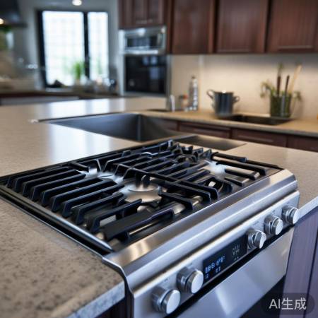 燃气灶热效率高，省气又省费