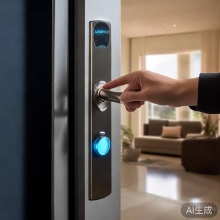 智能锁轻松开，多种方式任你选