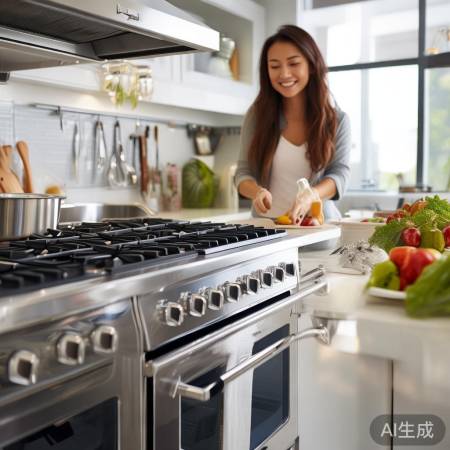 厨房清洁，健康烹饪