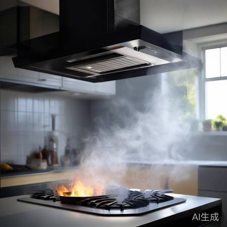 强大吸力，静音油烟机