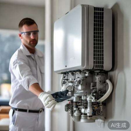 壁挂炉大扫除，保持美观顺畅