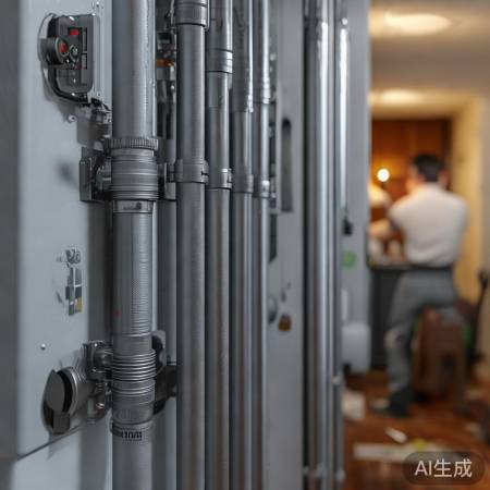 壁挂炉管道检查防冻裂