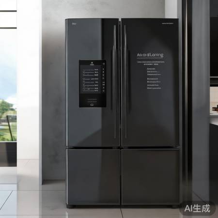 时尚冰箱，制冰清洗新功能