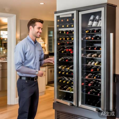 酒柜安装方便，售后贴心