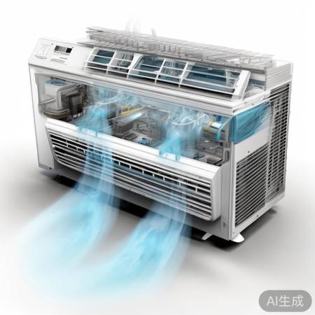 空调制冷剂循环散热