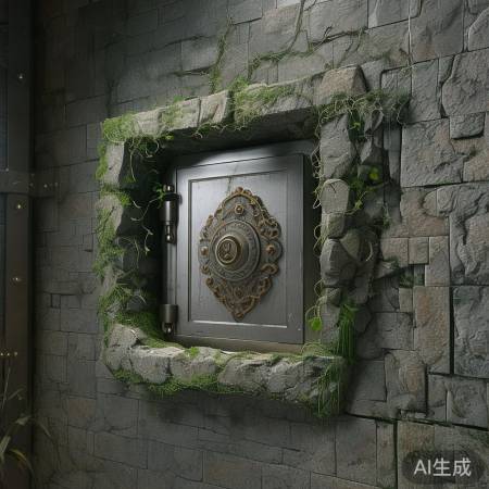 墙厚保险柜，修换难度大