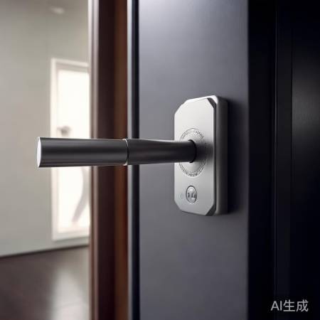 指纹锁安全，出门反锁门