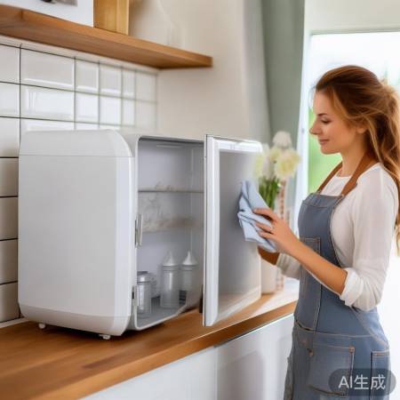 定期清洁消毒柜，保持卫生。