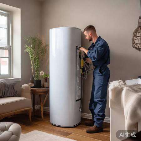 装修大赛中的热水器安装