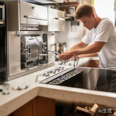 “固定集成灶,螺丝勿过紧”