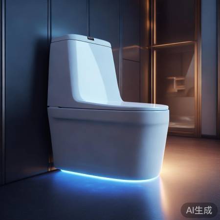 智能马桶，夜灯座圈自动调