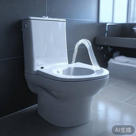智能马桶冲水，量身定制体验