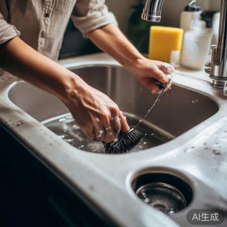 清洁排水口,畅通无阻