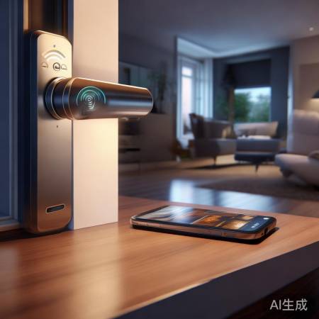 智能锁WiFi，远程开锁，钥匙
