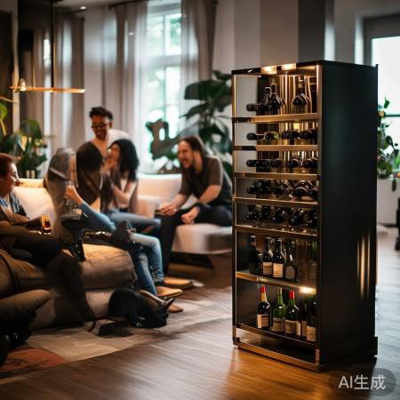 “红酒柜摆件，生活更优雅”