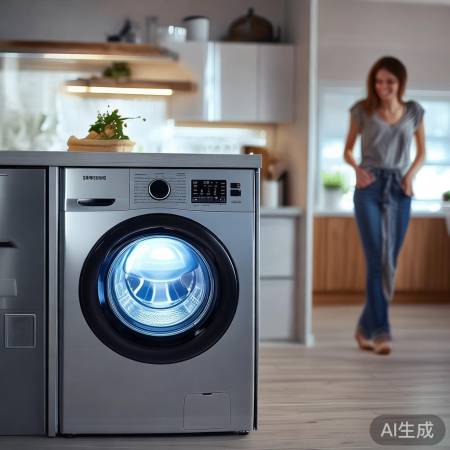 三星洗衣机，家务轻松享