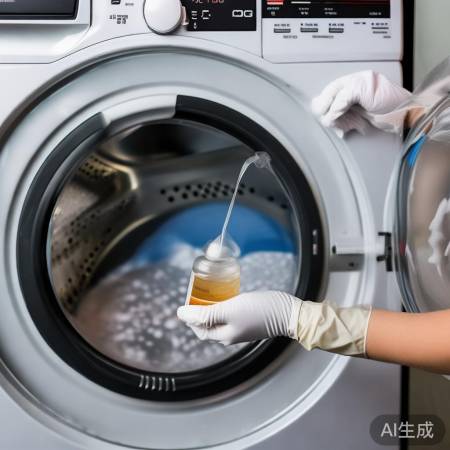 每月清洁洗衣机，除垢杀菌。