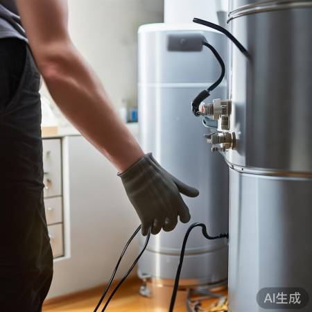 “接电源，注意安全”