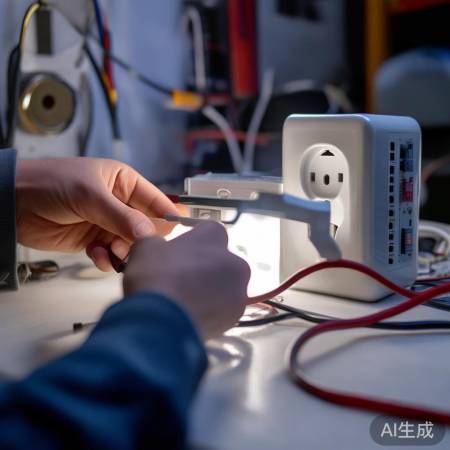 测试电源，电器正常工作