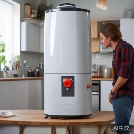 热水器自动熄火预警，安全使用勿